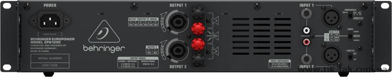 усилитель мощности Behringer